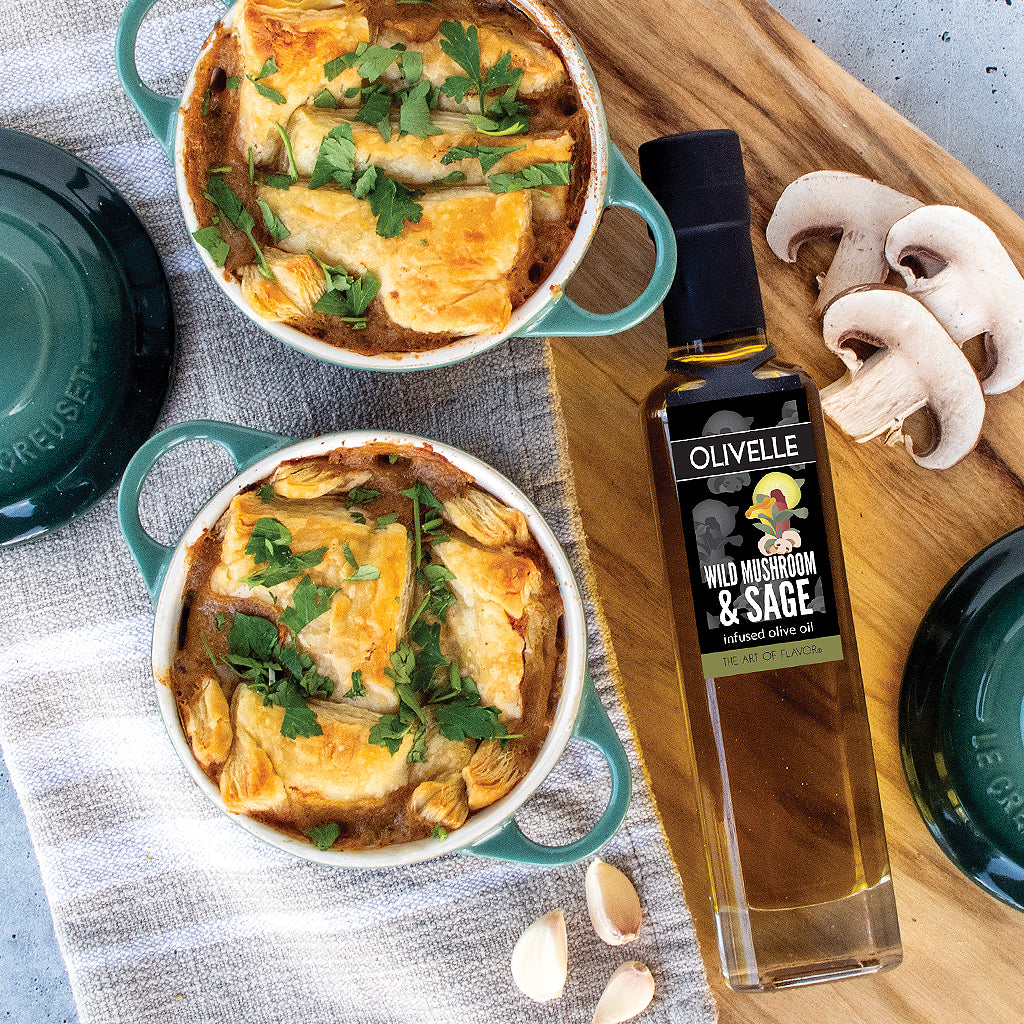 Wild Mushroom & Sage Infused Olive Oil