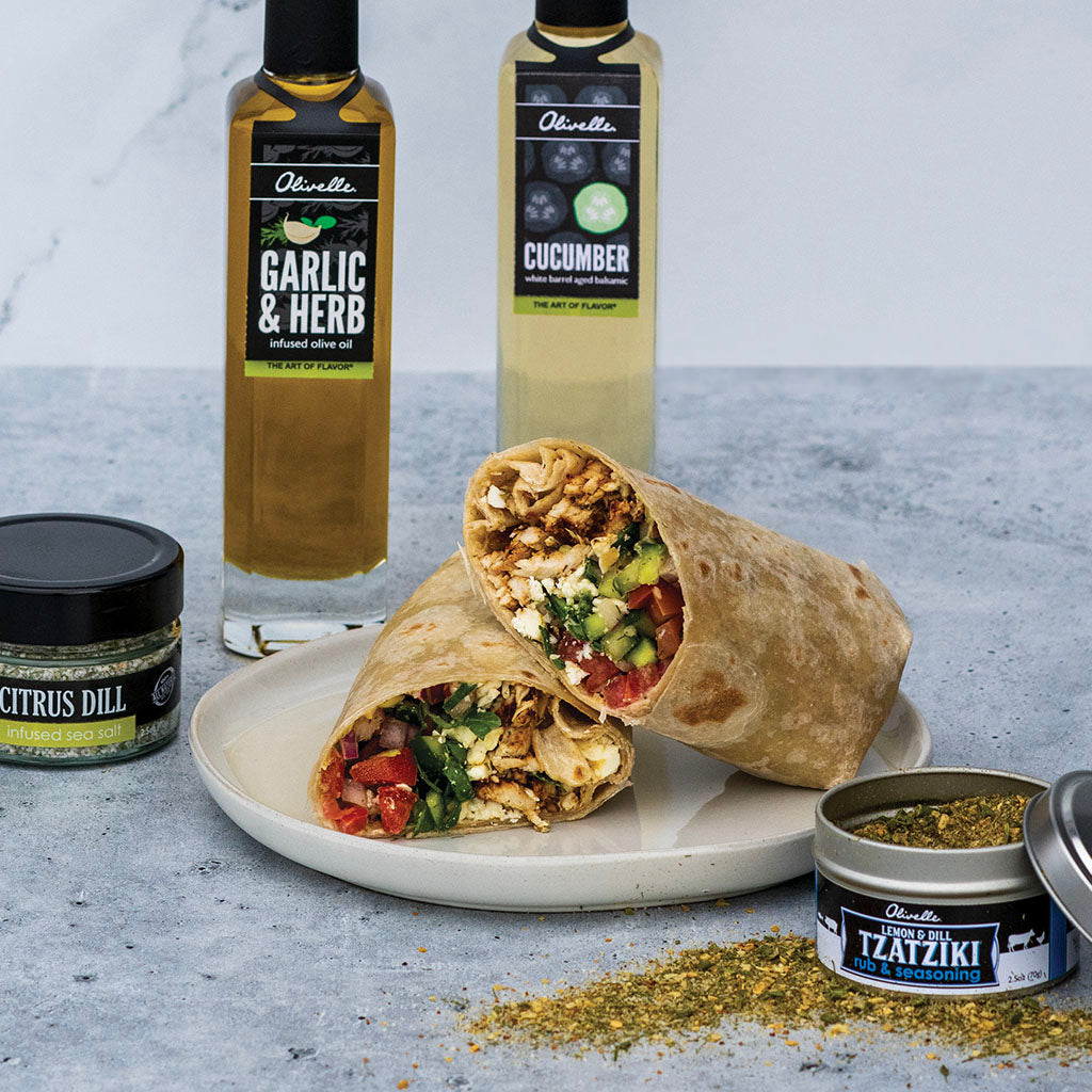 Garlic & Herb Infused Olive Oil