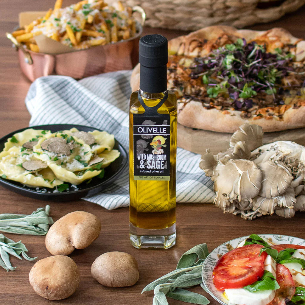 Wild Mushroom & Sage Infused Olive Oil