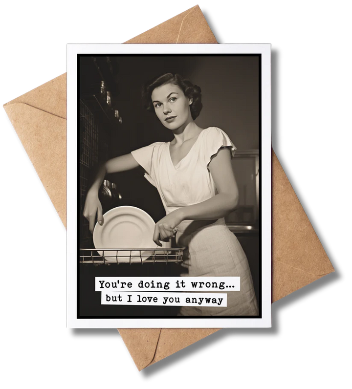 Funny Greeting Card - You're Doing It Wrong ...