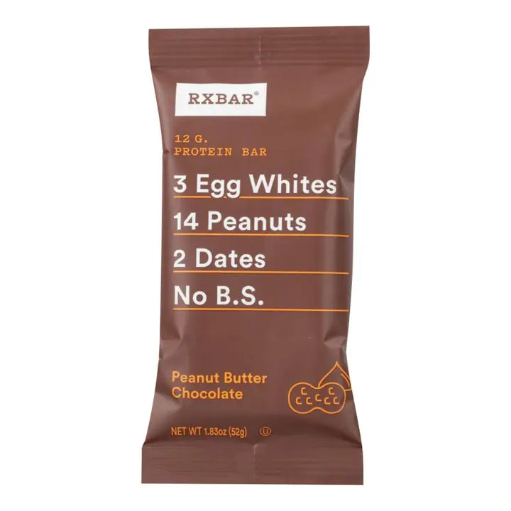 RXBAR Protein Bars Peanut Butter Chocolate 1.8 oz