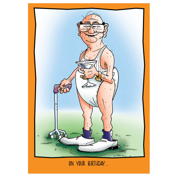 Pamper Yourself | Funny Birthday Card