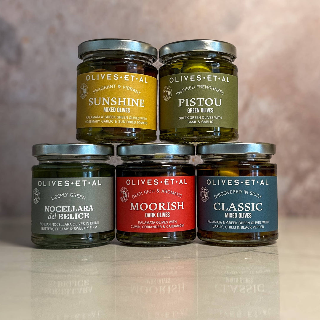 Classic Mixed Olives (Chilli & Garlic Whole Olives)