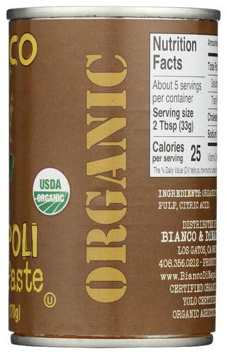 Bianco DiNapoli 6oz Organic Paste  6oz