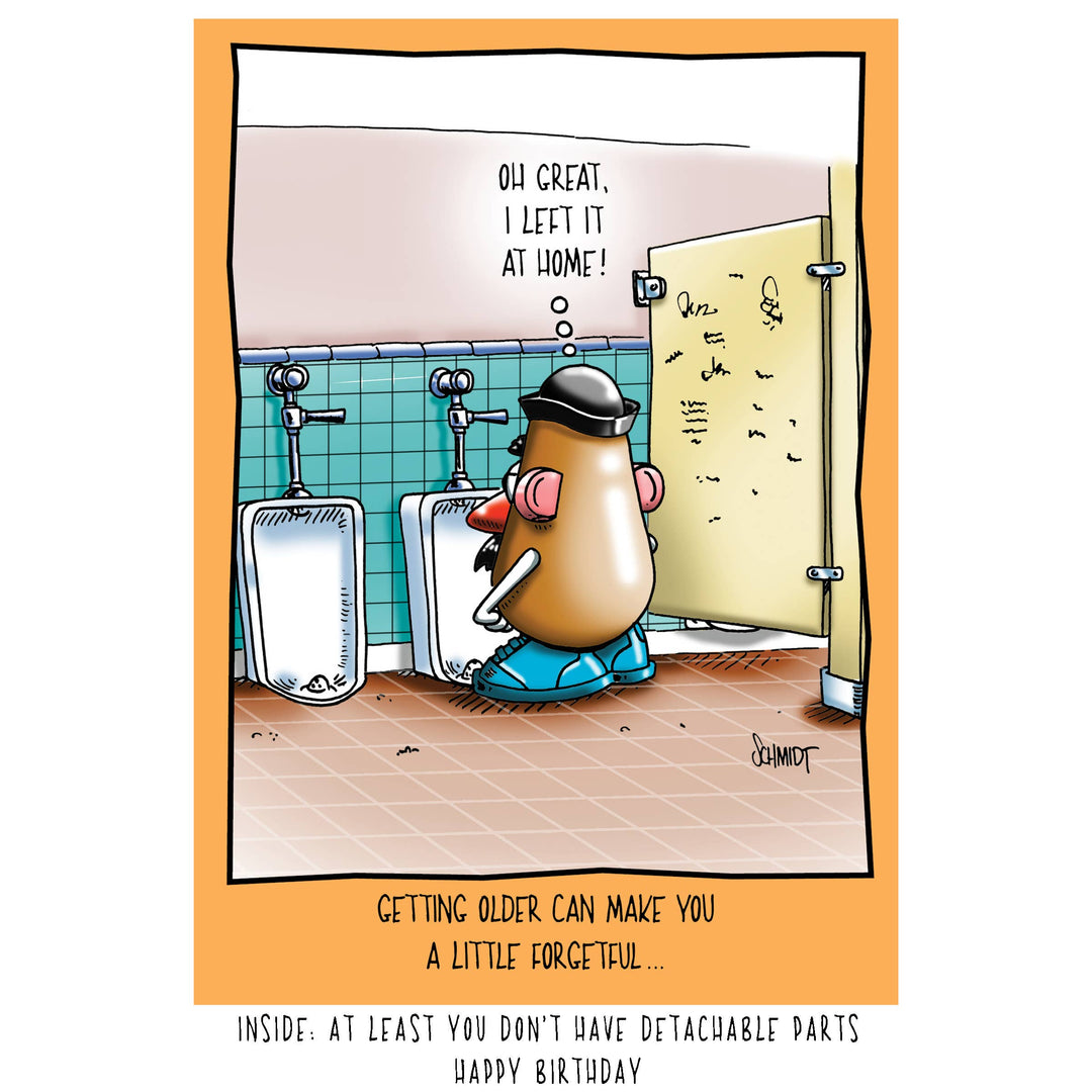 Detachable Parts | Hilarious Birthday Card
