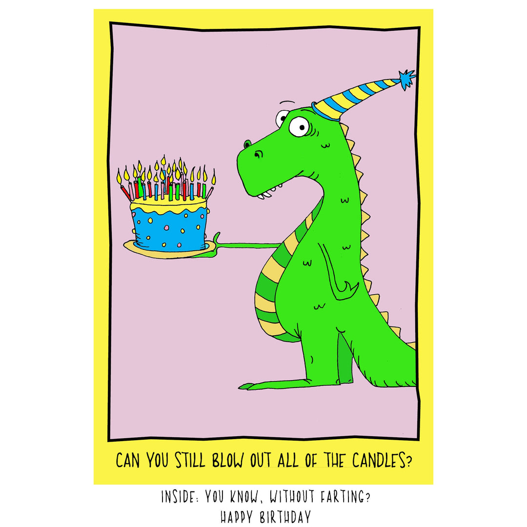 Blow Out Candles | Funny Birthday Card