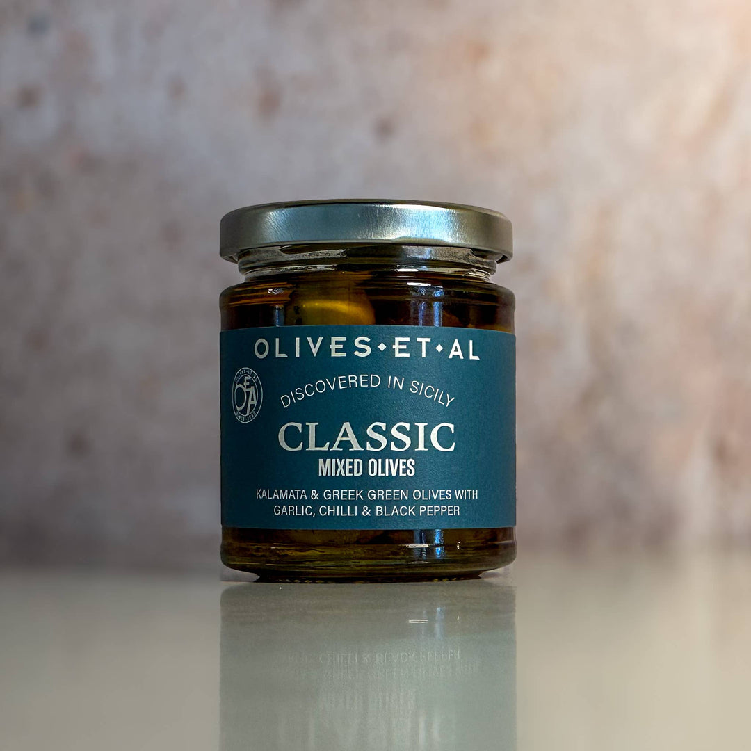 Classic Mixed Olives (Chilli & Garlic Whole Olives)