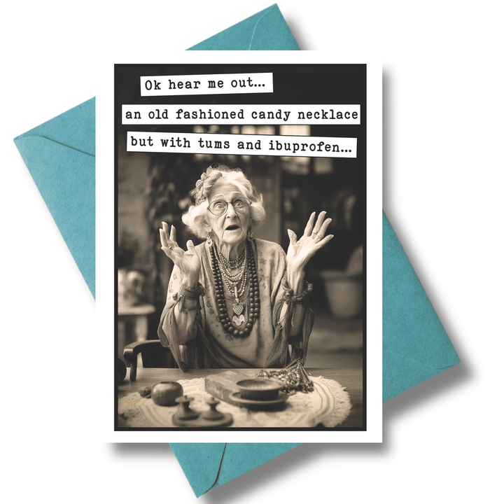 Funny Greeting Card - OK hear me out ...