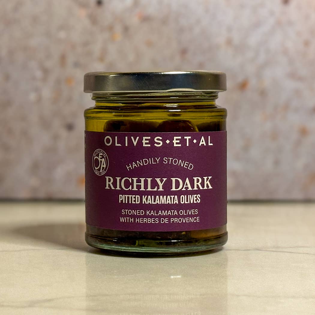 Richly Dark Pitted Kalamata Olives