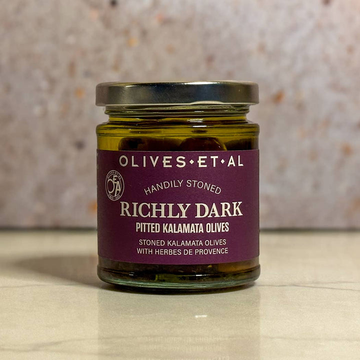 Richly Dark Pitted Kalamata Olives