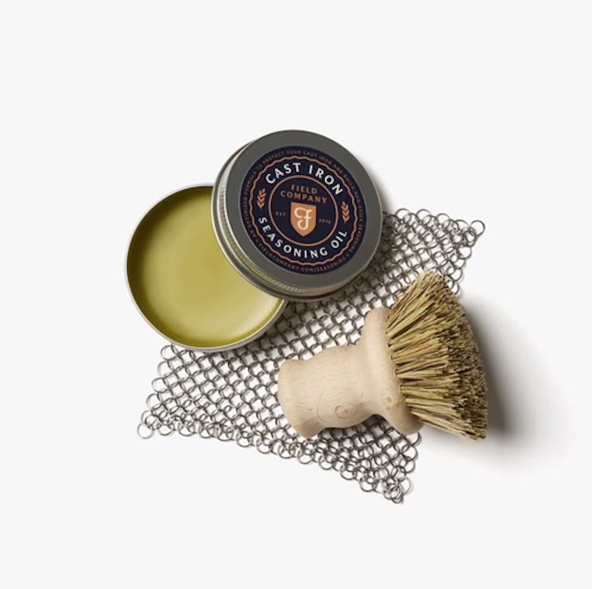 Cast Iron Chain Mail Scrubber - SEARED LIVING