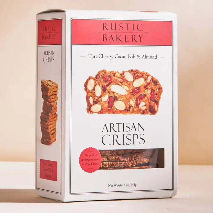 Tart Cherry, Cacao Nib & Almond Artisan Crisps