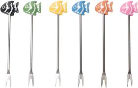Tropical Fish Cocktail Picks