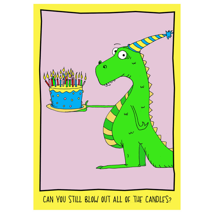 Blow Out Candles | Funny Birthday Card