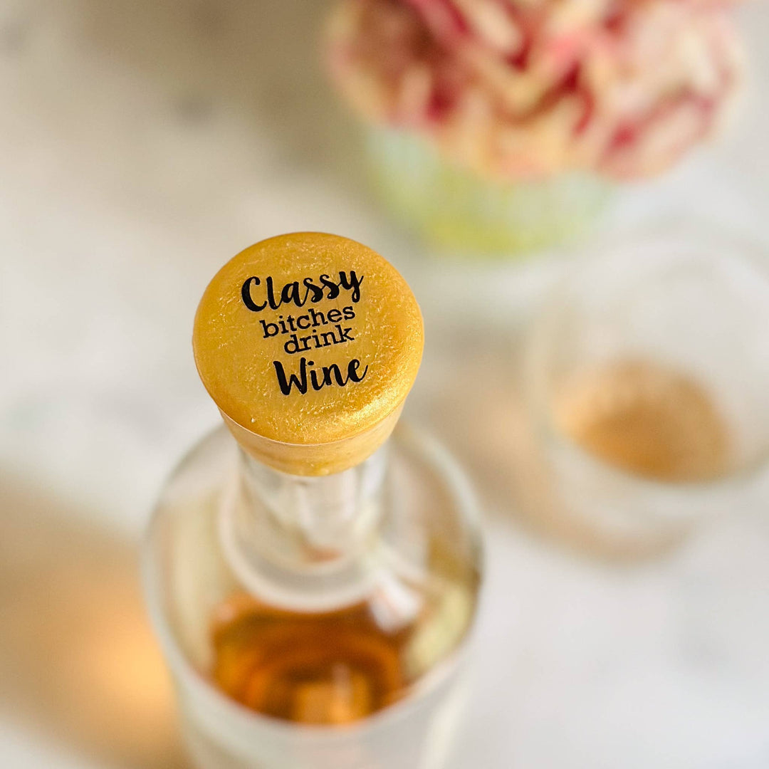 Wine Cap Counter Display | Fun Wine Stoppers