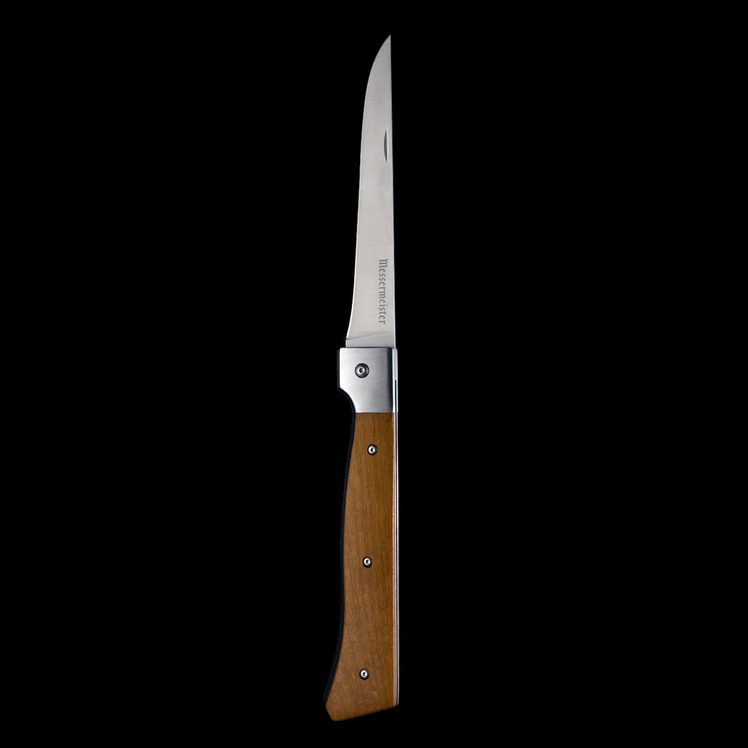 Adventure Chef Maple Folding Flexible Fillet Knife - 6"