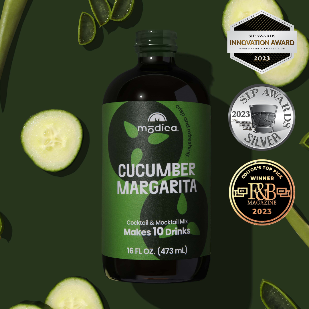 Cucumber Margarita Cocktail & Mocktail Mix