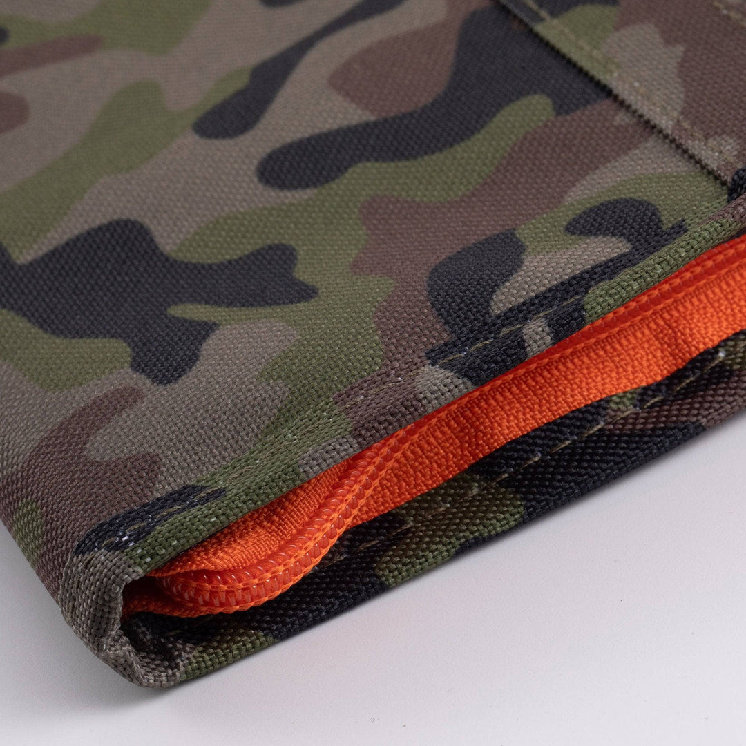 Camouflage Knife Roll - 5 Pocket