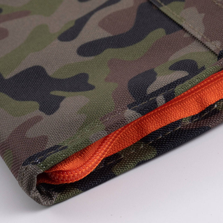 Camouflage Knife Roll - 5 Pocket
