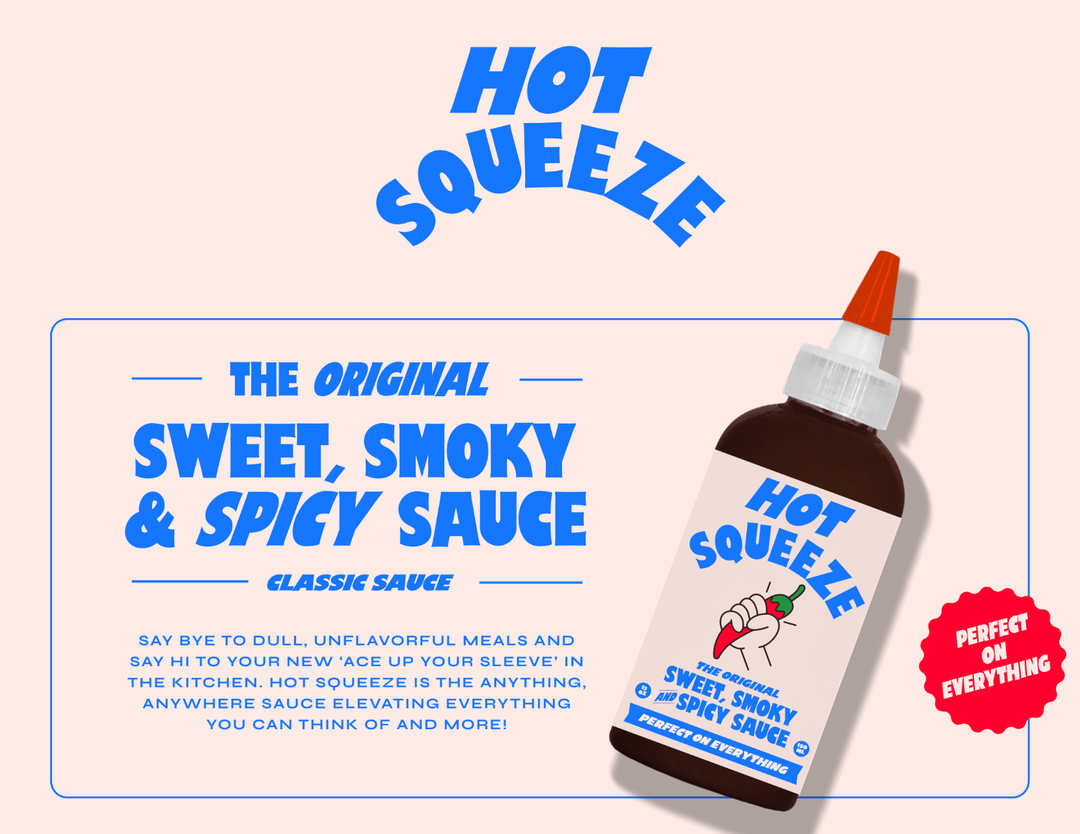 Hot Squeeze - The Sweet, Smoky and Spicy Sauce