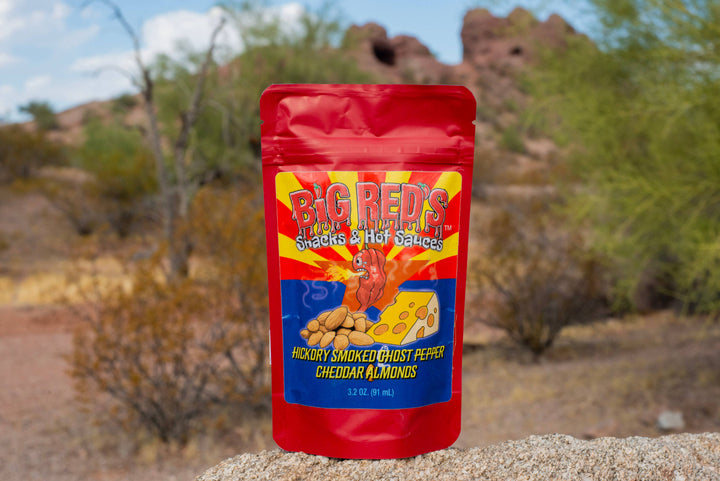 Hickory Smoked Ghost Pepper Cheddar Almonds