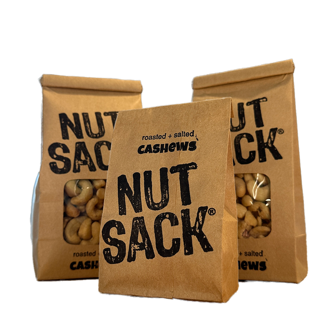 Nut Sack Cashews - Mini (3oz)