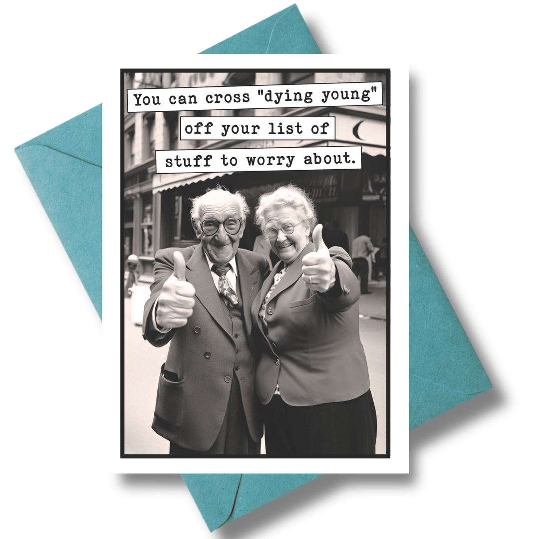 Funny Cards, Birthday Card Unique, Grandma, Grandpa