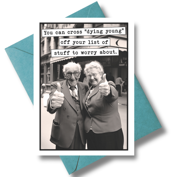Funny Cards, Birthday Card Unique, Grandma, Grandpa