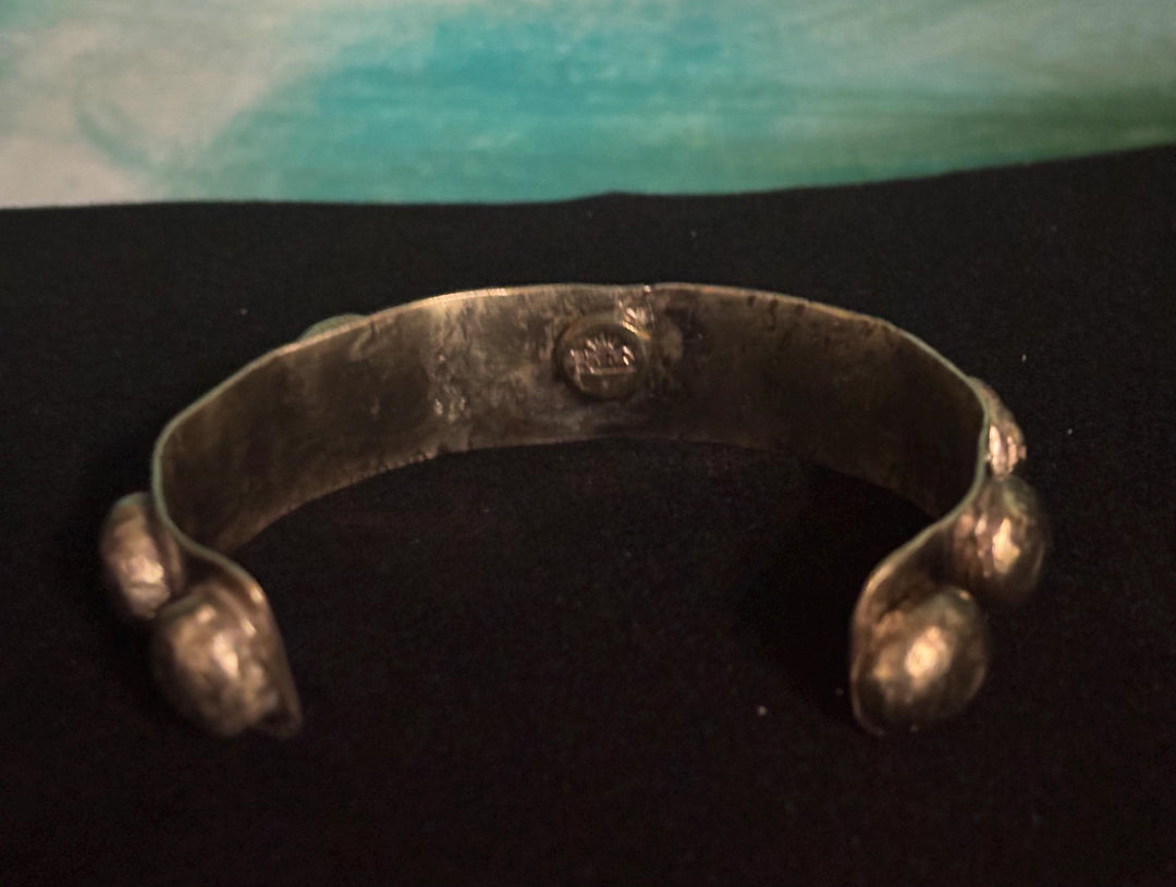 Hand Forged Brass Cuff Bracelet | Unisex Statement Cuff | Heavy Artisan Bracelet | Sculptural Handmade Jewelry | One-of-a-Kind Gift