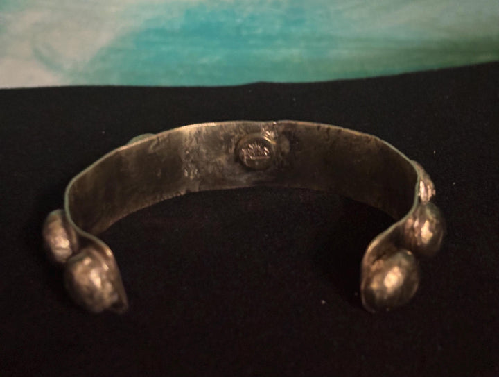 Hand Forged Brass Cuff Bracelet | Unisex Statement Cuff | Heavy Artisan Bracelet | Sculptural Handmade Jewelry | One-of-a-Kind Gift