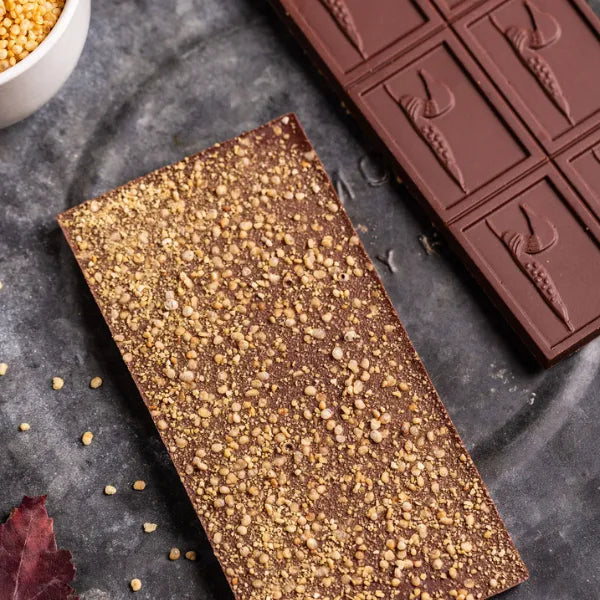 Maple Crunch Milk Chocolate Bar  - Ben's Sugar Shack  2.3 oz
