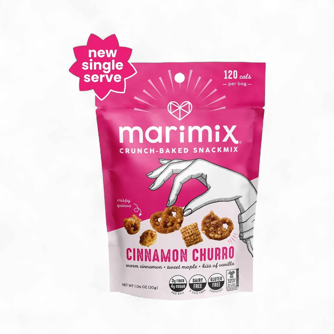 Marimix Crunch-Baked Snackmix - Cinnamon Churro - Minis - 1.06oz