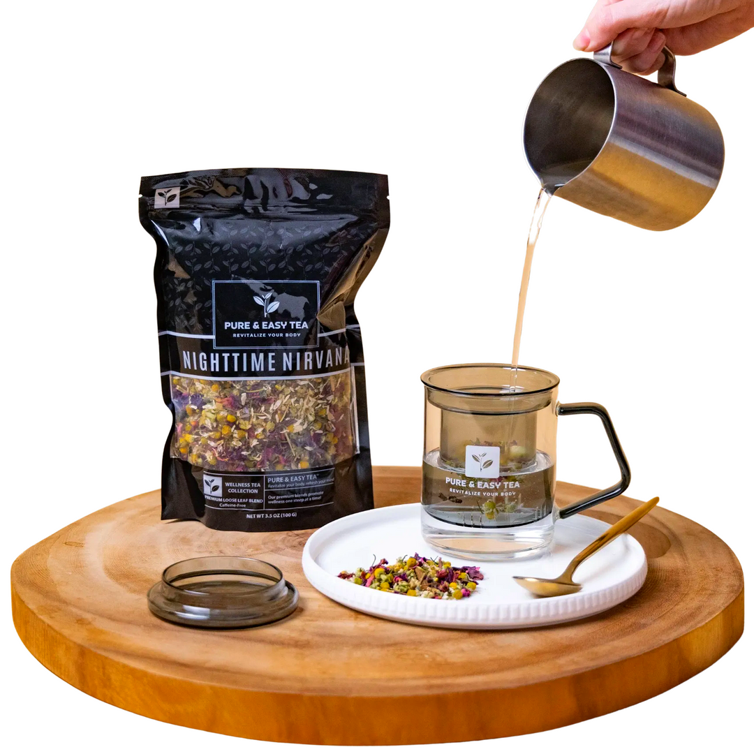 Nighttime Nirvana "Wellness Loose Tea Collection" Pure & Easy Tea