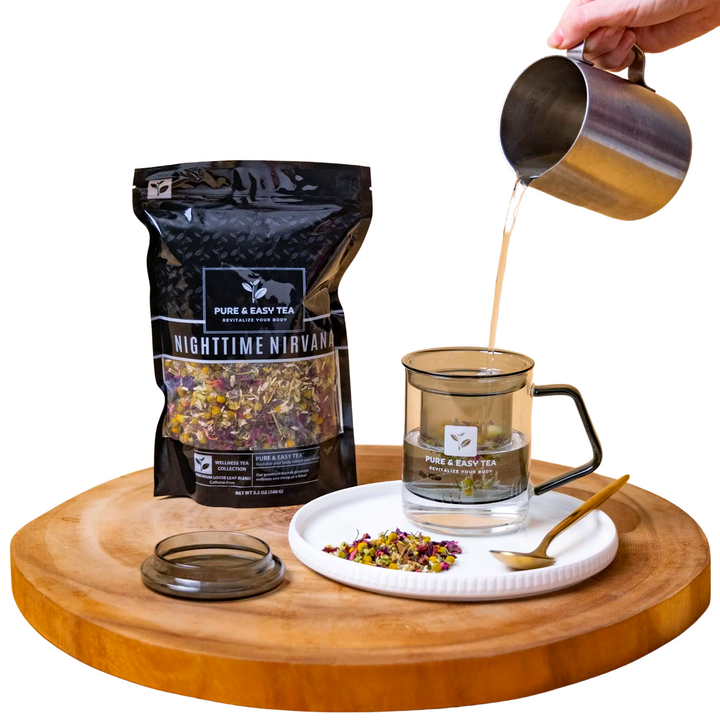 Nighttime Nirvana "Wellness Loose Tea Collection" Pure & Easy Tea
