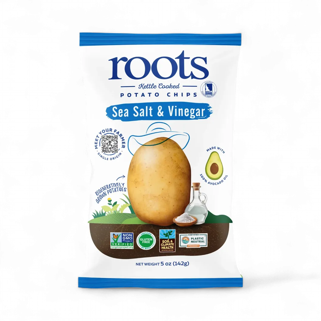 Sea Salt & Vinegar Kettle Potato Chips - 5oz Bag