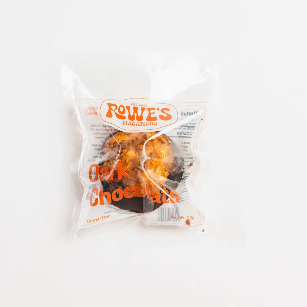 Rowe's Dark Chocolate Macaroons