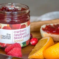 Cranberry Raspberry Blood Orange Spread