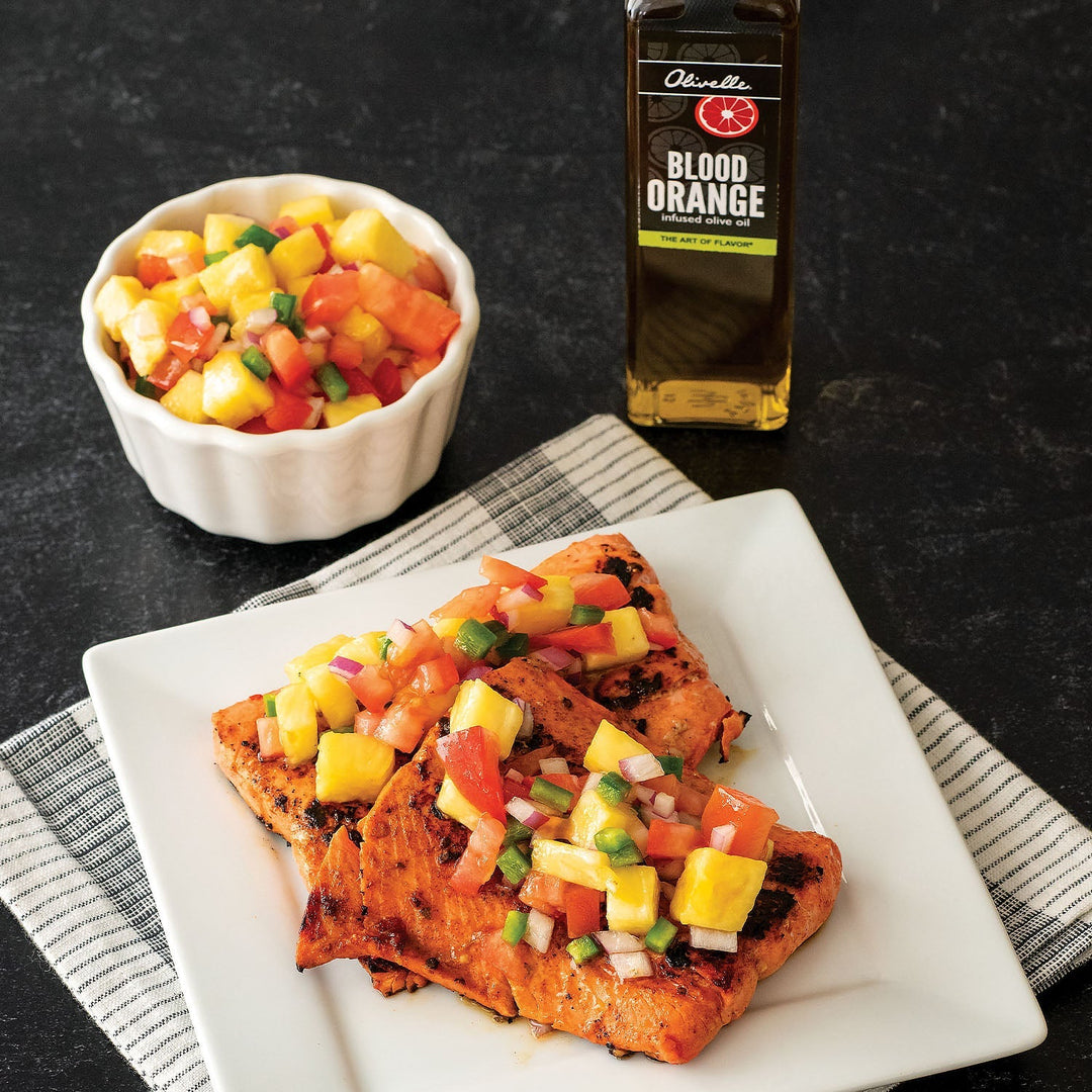 Blood Orange Infused Olive Oil - SEARED LIVING