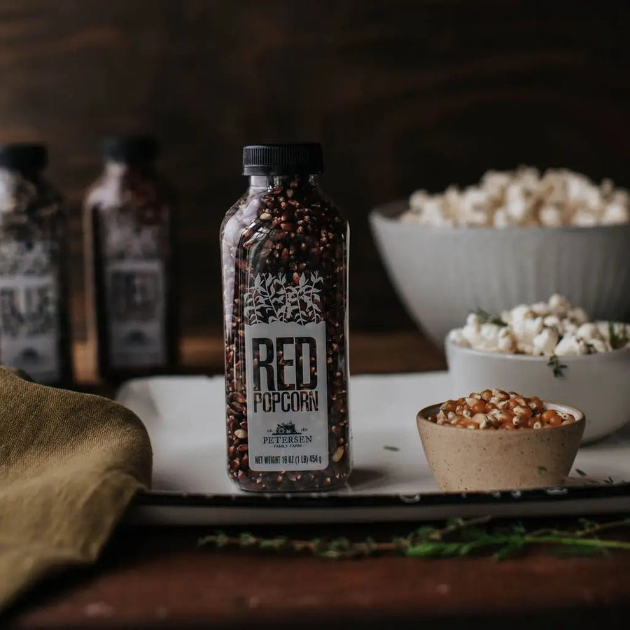 Farm Fresh Red Kernel Bottled Popcorn - SEARED LIVING
