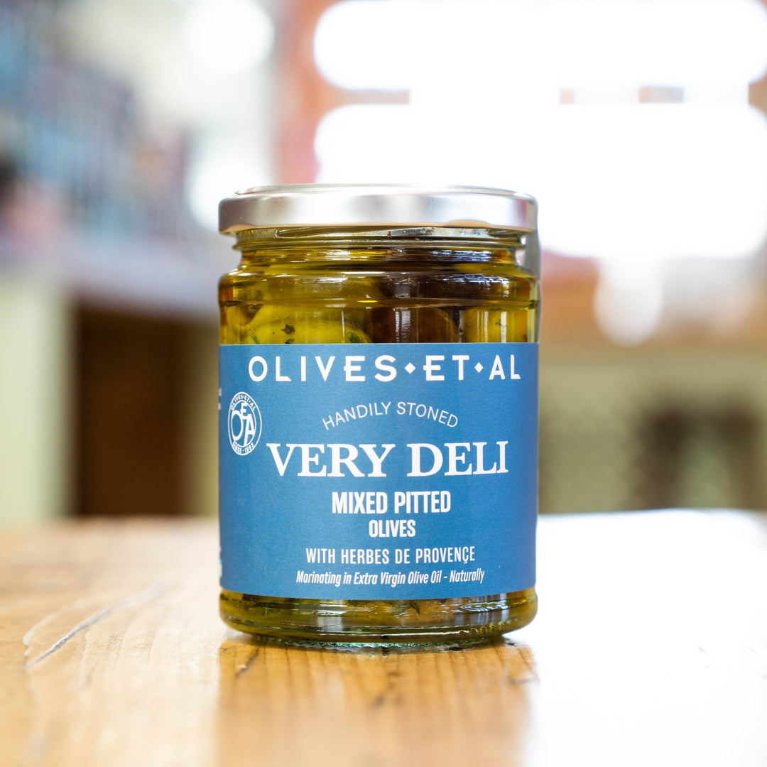Herbed & Pitted Olives 250g - SEARED LIVING