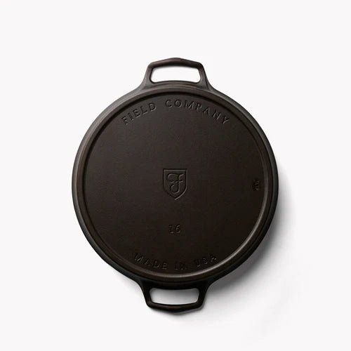 No.16 Double-Handled Cast Iron Skillet - SEARED LIVING