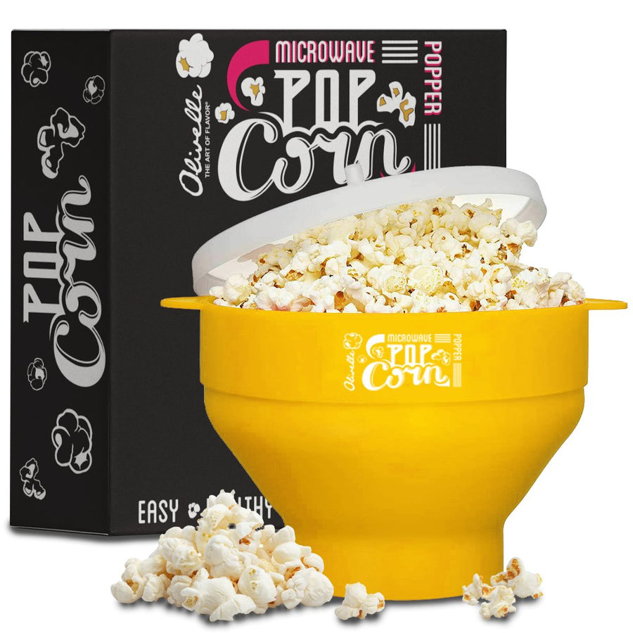 Olivelle Silicone Microwave Popcorn Popper - SEARED LIVING