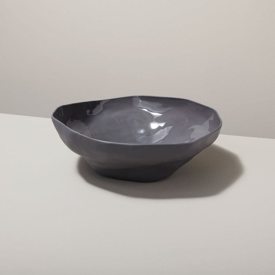 Slate Small Tam Stoneware Serving Bowl - SEARED LIVING